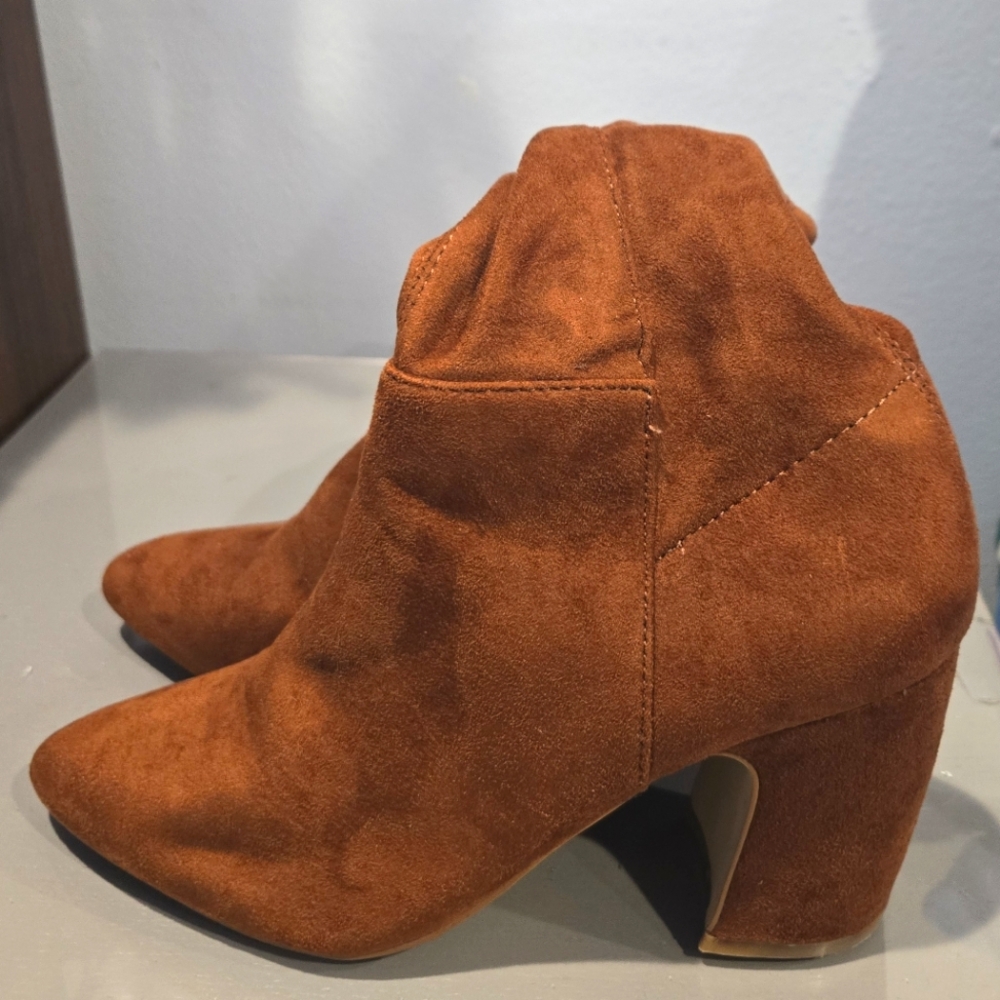 Knee high steve madden brown 7 brown heel boot